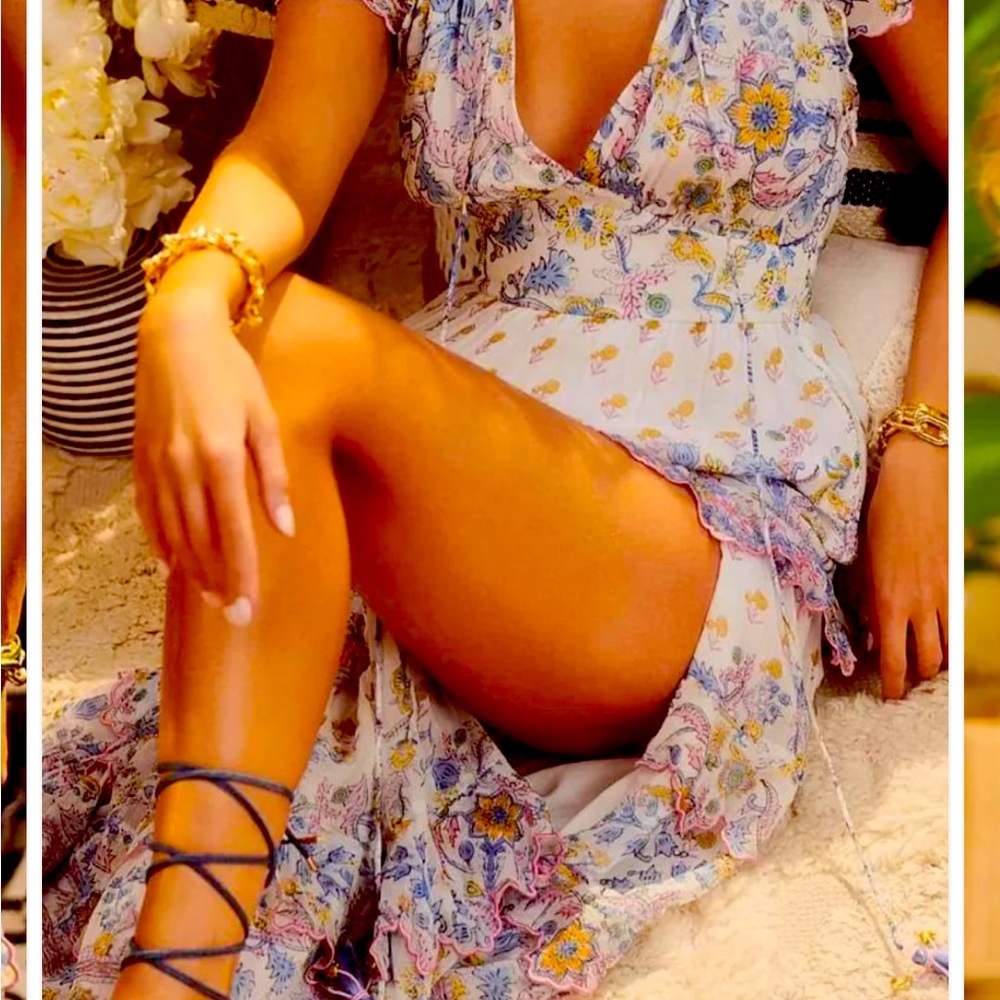 Floral maxi dress
